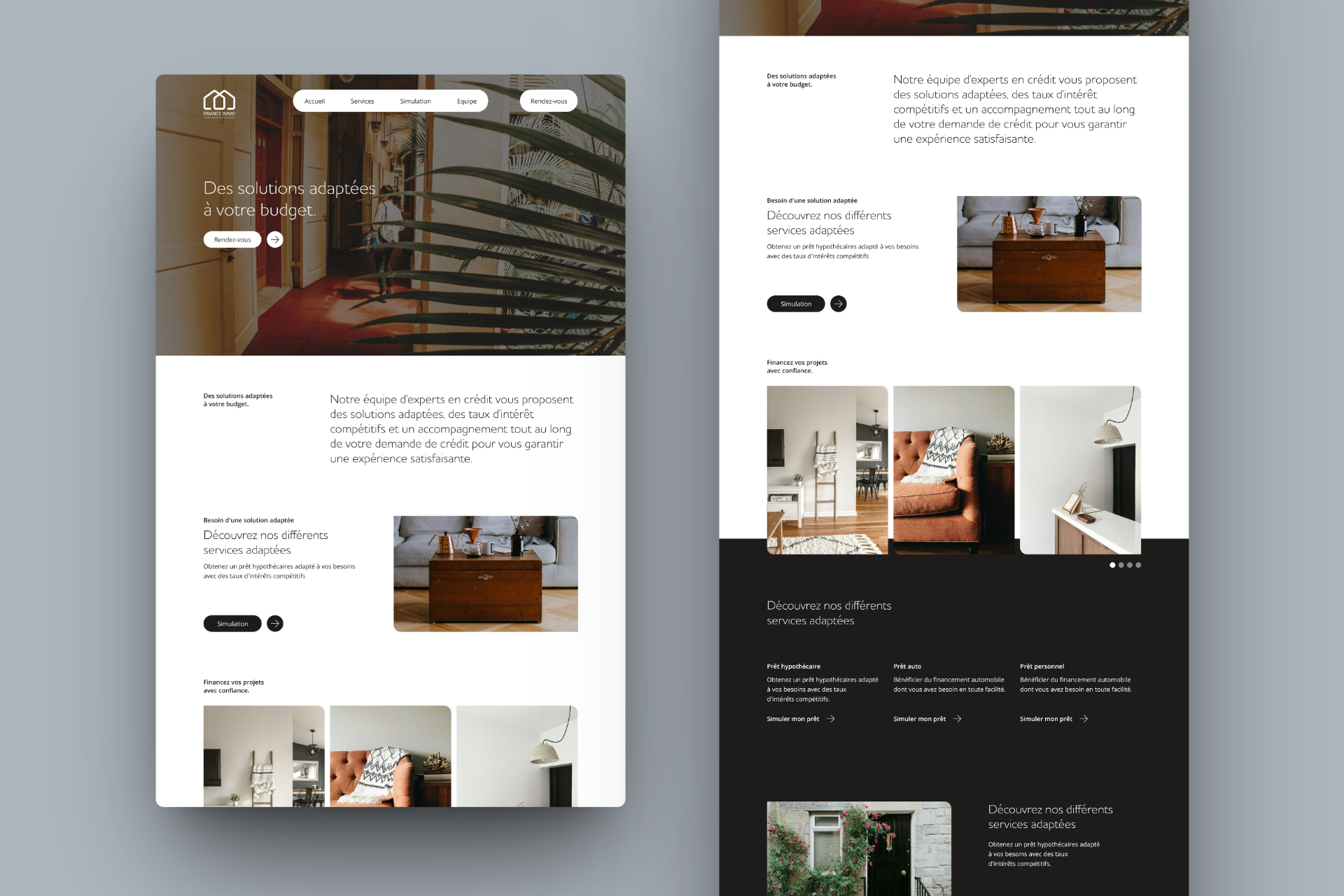 Finance Immo — Mockup 2