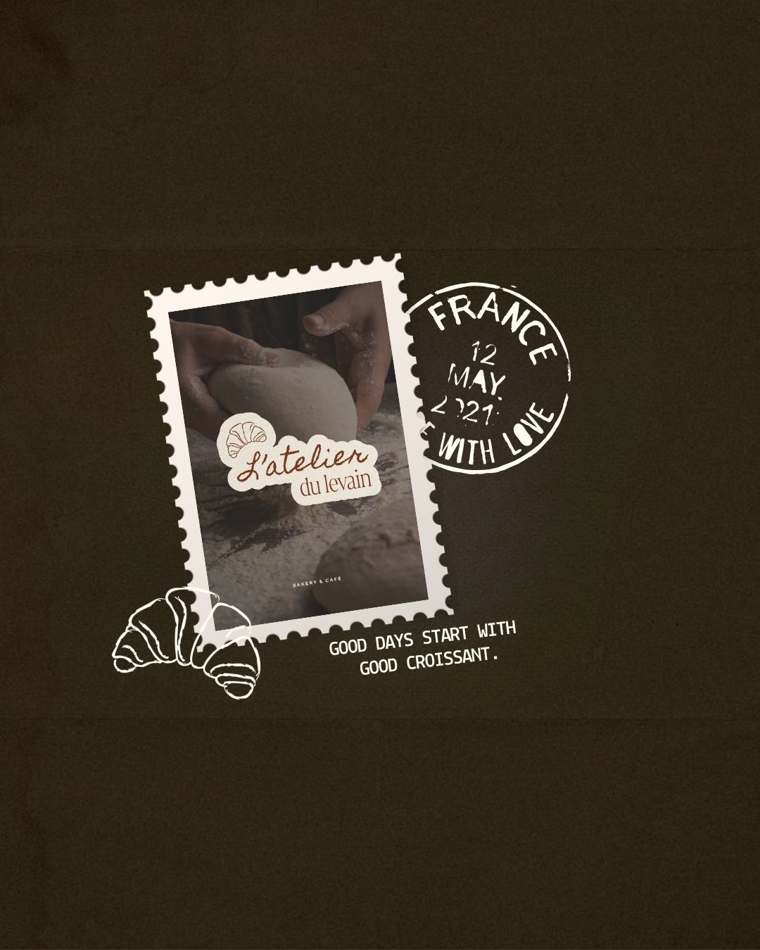 L'Atelier du Levain — Supports de communication
